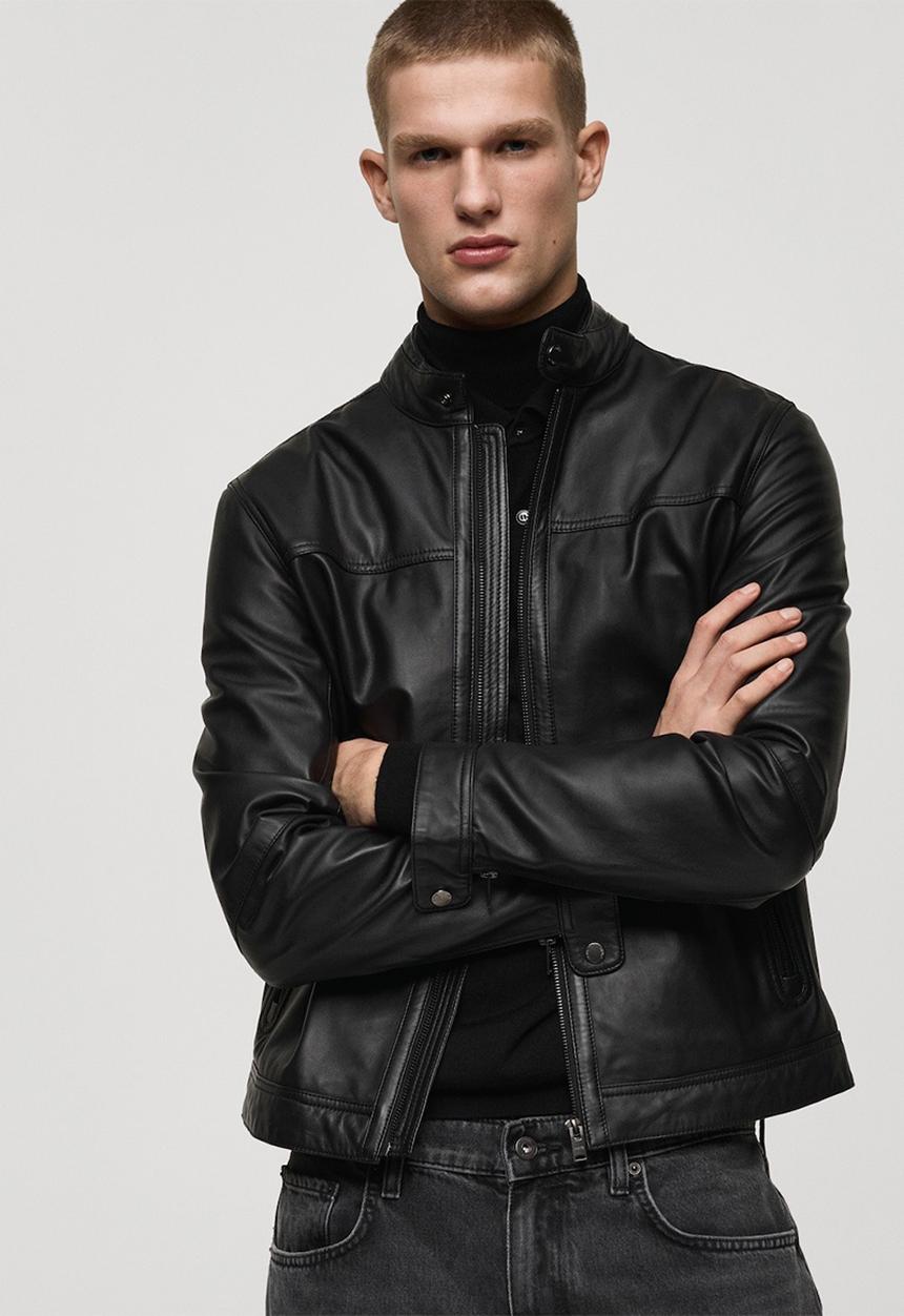 Apollo Leather Biker Jacket