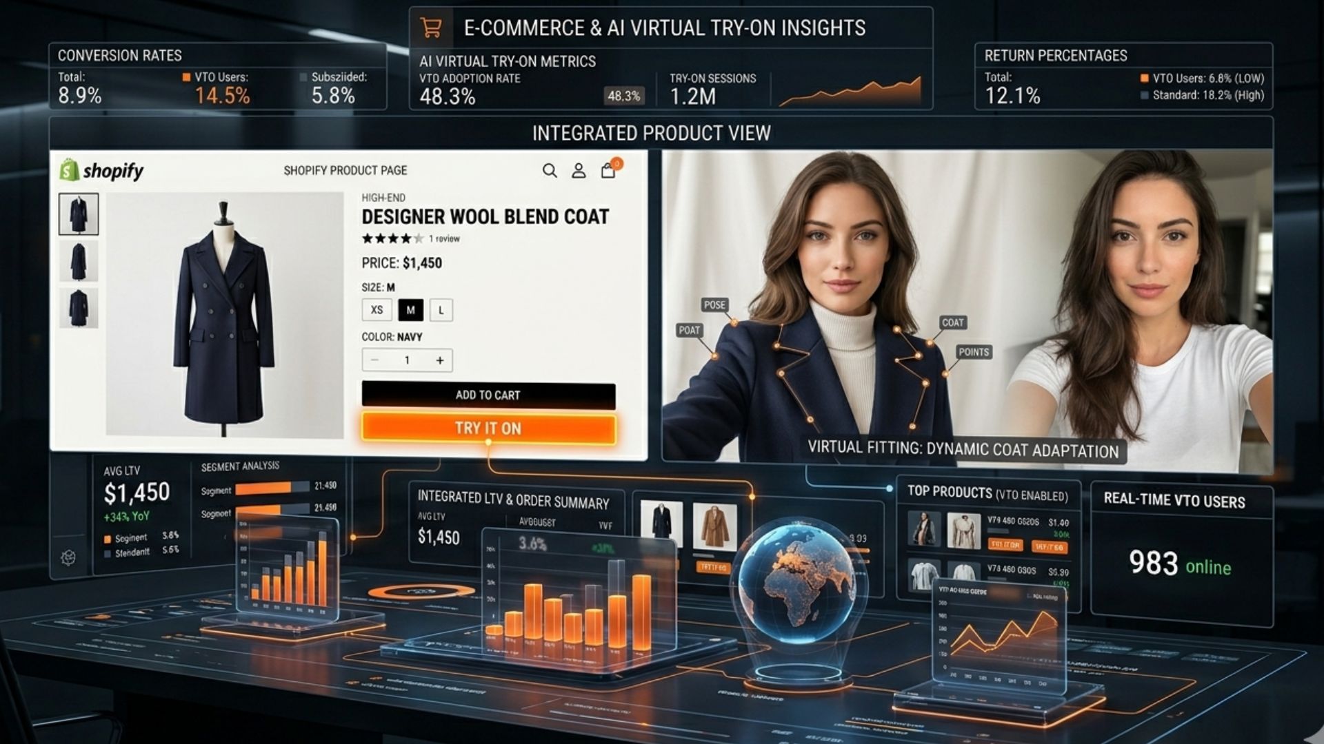 AI Virtual Try-On Widget for Retailers