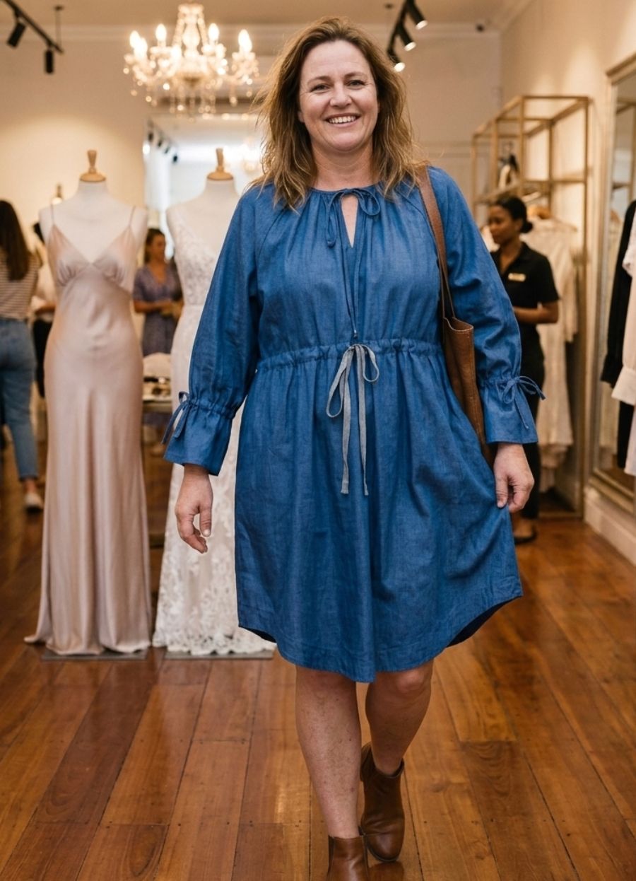 Example Adobe Commerce shopper try-on result